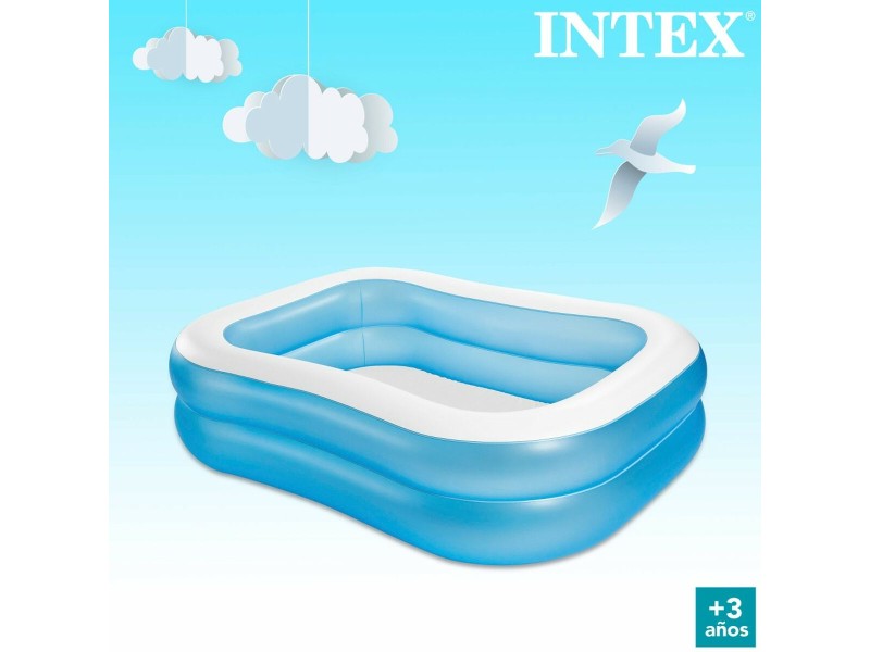 Надуваем Басейн Intex Син Бял Син/бял 540 L 203 x 48 x 152 cm (3 броя) NaN –  BB Надуваеми басейни