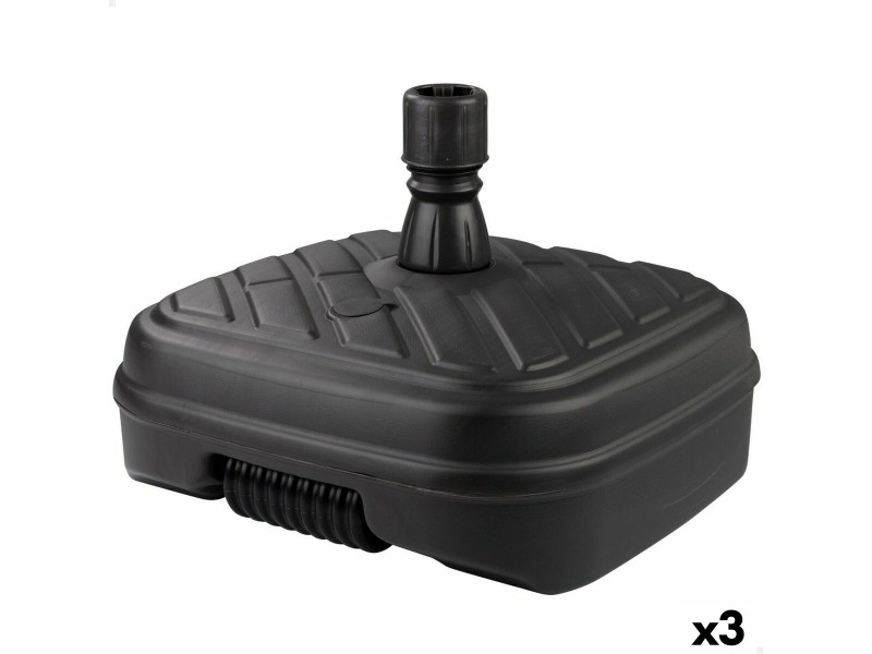 Base pour parapluie Aktive Антрацит Пластмаса 56 x 40 x 56 cm (3 броя) NaN –  BB Основи и подпори за чадъри