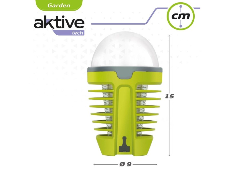 Лампа Против Комари Aktive Пластмаса 9 x 15 x 9 cm (4 броя) NaN –  BB Комари