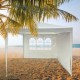 Беседка Aktive 270 x 255 x 270 cm Стомана Сметана NaN –  BB Беседки