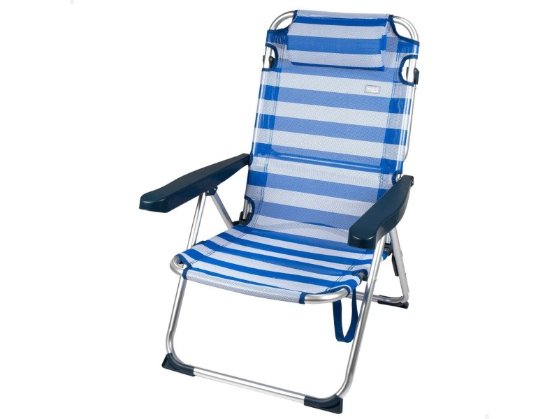 подплатен къмпинг стол Aktive Раиран 48 x 90 x 60 cm (2 броя) NaN –  BB Сгъваеми столове