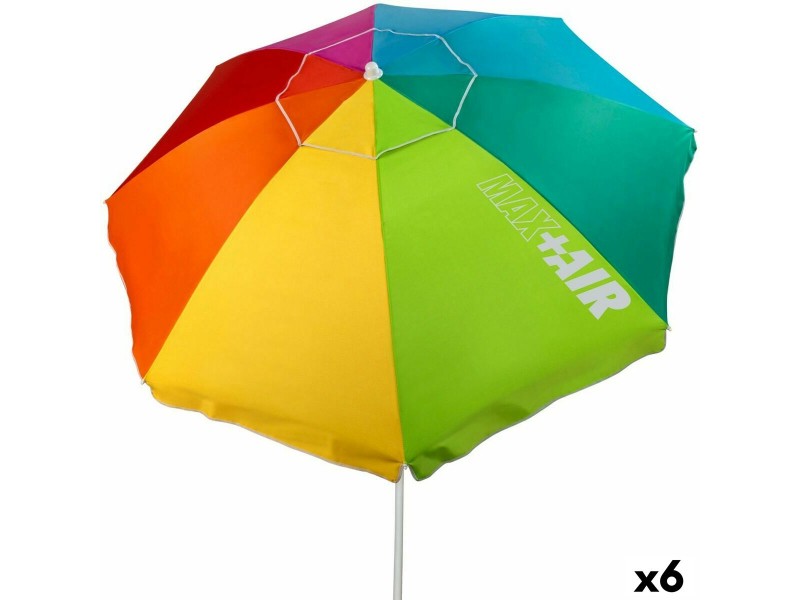 Чадър Aktive Многоцветен 220 x 215 x 220 cm (6 броя) NaN –  BB Чадъри