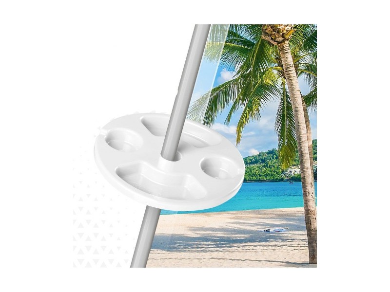 Поставка за Чаши за Чадър Aktive 29,5 x 8 x 29,5 cm Päikesevari (12 броя) NaN –  BB Основи и подпори за чадъри