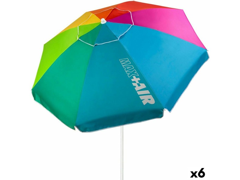 Чадър Aktive Многоцветен 200 x 200 x 200 cm 200 x 203 x 200 cm (6 броя) NaN –  BB Чадъри