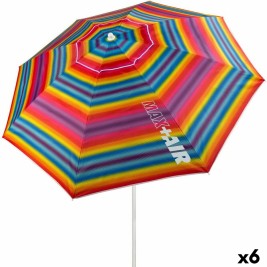 Чадър Aktive Многоцветен 220 x 207 x 220 cm 220 x 210 x 220 cm (6 броя)