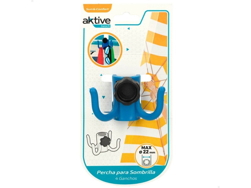 закачалка за чадър Colorbaby Пластмаса 11 x 5 x 11 cm (30 броя) NaN –  BB Основи и подпори за чадъри