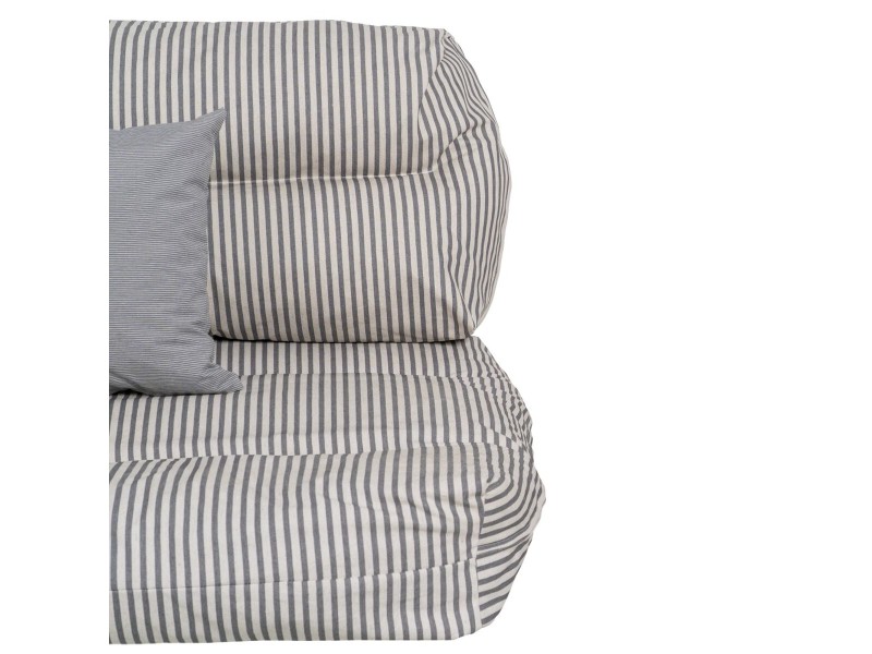 Възглавница 4 Части Сив 120 x 80 cm NaN –  BB Дивани
