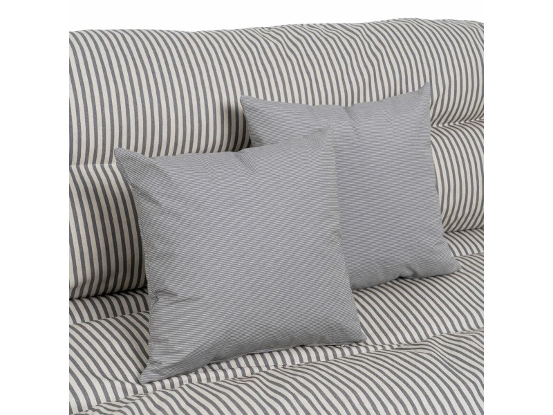 Възглавница 4 Части Сив 120 x 80 cm NaN –  BB Дивани