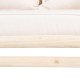 Двуместно канапе AKAR 131 x 80 x 77,5 cm Естествен тиково дърво NaN –  BB Двуместни дивани