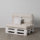 Възглавница 4 Части Бежов 120 x 80 cm NaN –  BB Дивани