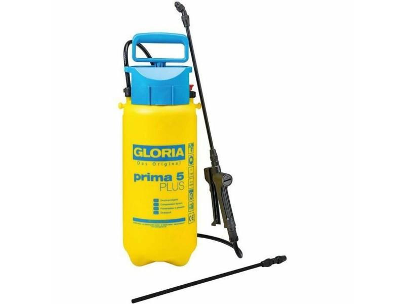 Пръскачка под Налягане за Градината. Gloria Prima 5 Plus 5 L NaN –  BB Пръскачки