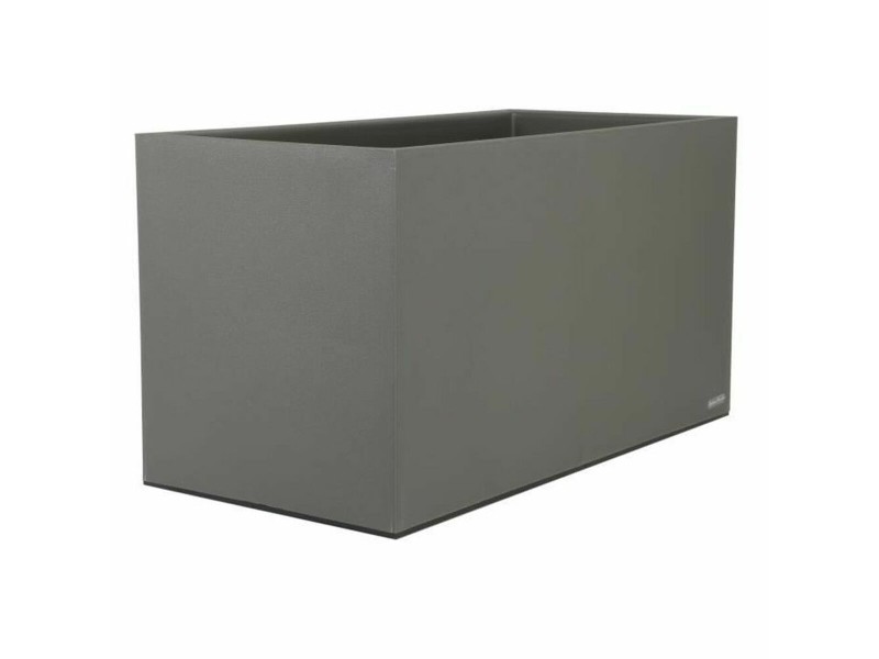 Саксия Riviera Квадратен Сив 80 x 40 cm Гранит NaN –  BB Саксии