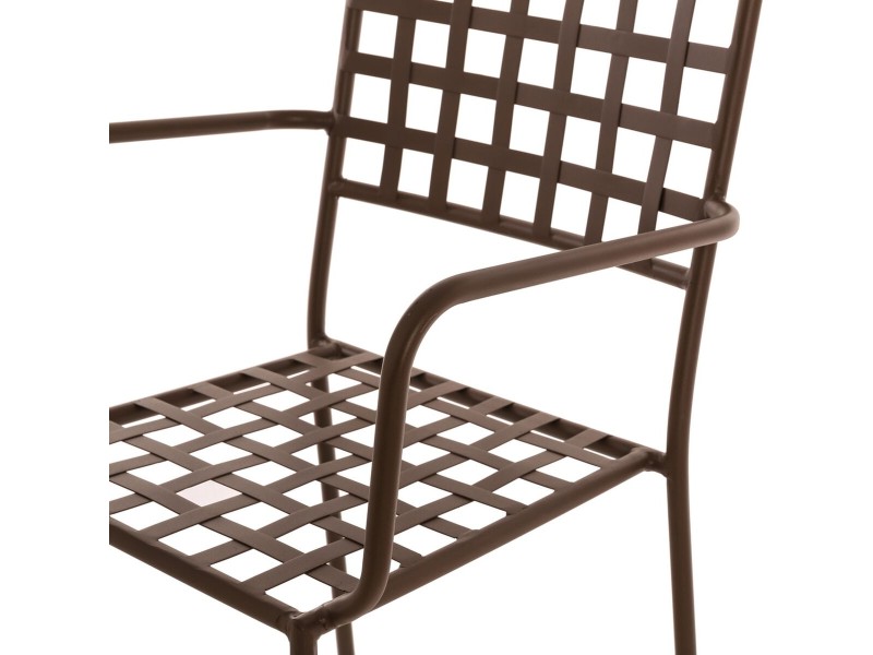 Aiatool Cartago 56 x 60 x 90 cm Желязо NaN –  BB Градински столове за хранене