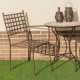 Aiatool Cartago 56 x 60 x 90 cm Желязо NaN –  BB Градински столове за хранене