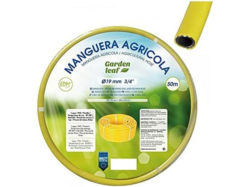 Маркуч EDM 74131 PVC полипропилен 25 bar 50 m Ø 19 mm (50 m) NaN –  BB Градински маркучи