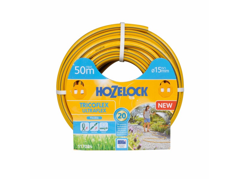 Маркуч Hozelock Tricoflex Ultraflex 50 m Ø 15 mm 5/8 NaN –  BB Градински маркучи