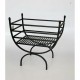 Склад за дърва DKD Home Decor Черен Стомана 48 x 30 x 57 cm Поставка за Дърва NaN –  BB Дърварник