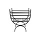 Склад за дърва DKD Home Decor Черен Стомана 48 x 30 x 57 cm Поставка за Дърва NaN –  BB Дърварник