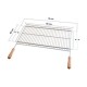 Скара Sauvic Поцинкована стомана 60 x 40 cm NaN –  BB Скари