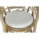 Градинско кресло DKD Home Decor Бял Кафяв Естествен 92 x 66 x 145 cm 86 x 51 x 145 cm 88 x 60 x 146 cm NaN –  BB Фотьойли
