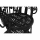 Градинско кресло DKD Home Decor Бял Черен 96 x 66 x 145 cm 96 x 66 x 140 cm NaN –  BB Фотьойли