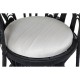 Градинско кресло DKD Home Decor Бял Черен 96 x 66 x 145 cm 96 x 66 x 140 cm NaN –  BB Фотьойли