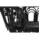 Градинско кресло DKD Home Decor Бял Черен 96 x 66 x 145 cm 96 x 66 x 140 cm NaN –  BB Фотьойли