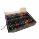 Гирлянда от LED Светлини DKD Home Decor Многоцветен (850 x 7 x 13 cm) NaN –  BB Гирлянди за външно осветление