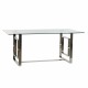 Трапезна маса DKD Home Decor Кристал Стомана (180 x 90 x 75 cm) NaN –  BB Маси за обяд