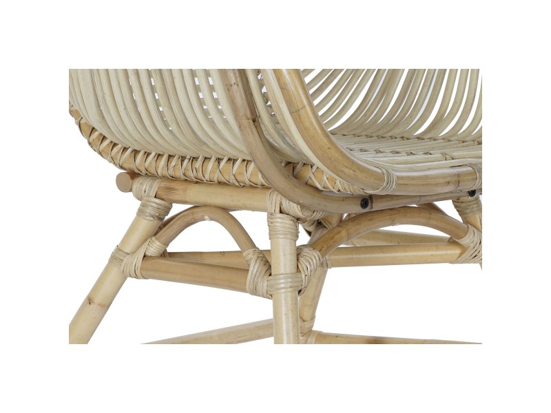 Aiatool DKD Home Decor Многоцветен Естествен Pатан 61 x 58 x 92 cm 62 x 62 x 92 cm NaN –  BB Градински столове за хранене
