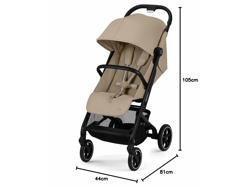 Бебешка Количка за Разходка Cybex Beezy BLK Бежов NaN –  BB Колички за разходка