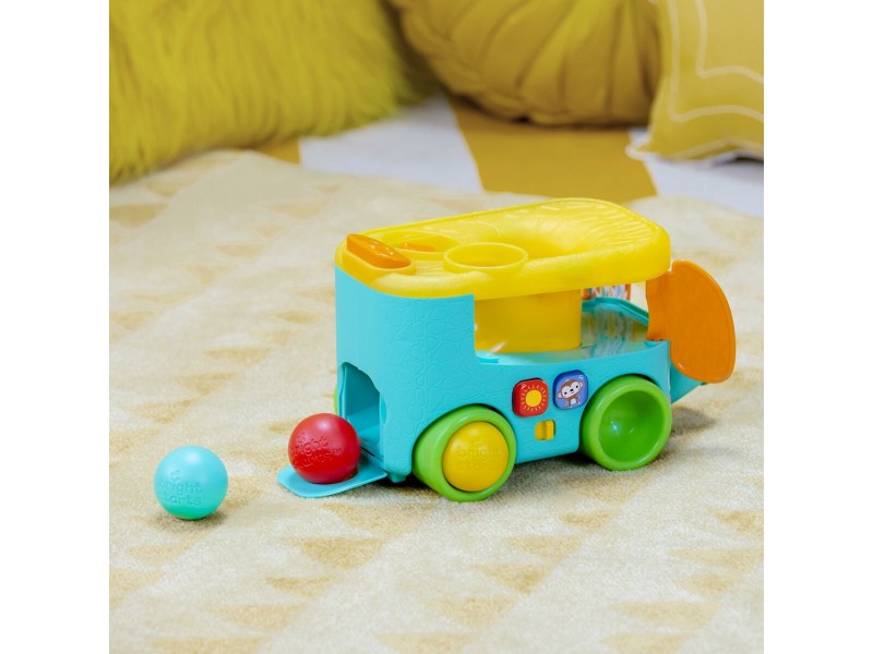 Играчка за дърпане Bright Starts Pop & Roll Safari Bus NaN –  BB Играчки за плъзгане