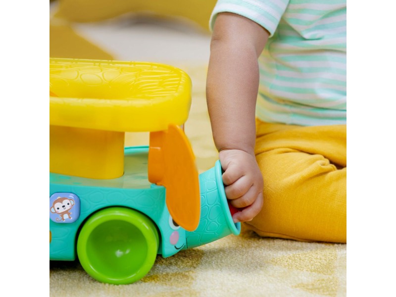 Играчка за дърпане Bright Starts Pop & Roll Safari Bus NaN –  BB Играчки за плъзгане