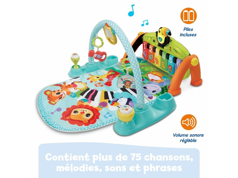 Подложка за игра Vtech Baby Tap Tap Картон Пластмаса Пиано NaN от | techMAG.bg Подложка за игра Vtech Baby Tap Tap Картон Пластмаса Пиано NaN – BB Подложки за игра и спортни зали