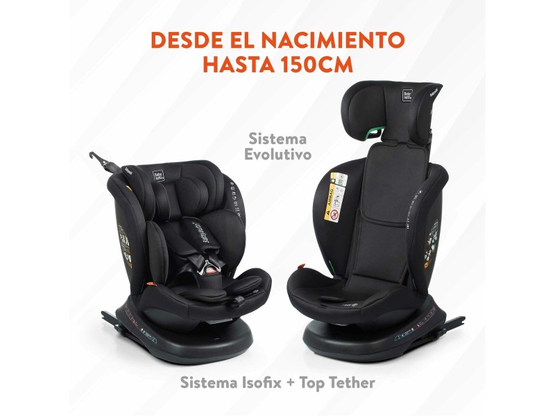 Столче за кола Babyauto RODIA Сив 0 (de 0 a 10 kilos) I (9 - 18 kg) II (15-25 kg) III (22 - 36 kg) Детски ECE R129/04 NaN –  BB Столове за кола