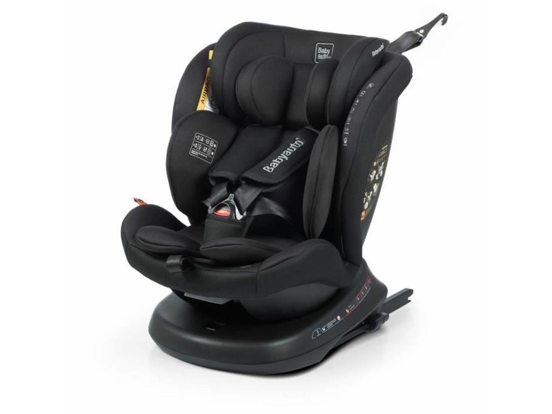 Столче за кола Babyauto RODIA Черен 0 (de 0 a 10 kilos) I (9 - 18 kg) II (15-25 kg) III (22 - 36 kg) Детски ECE R129/04 NaN –  BB Столове за кола