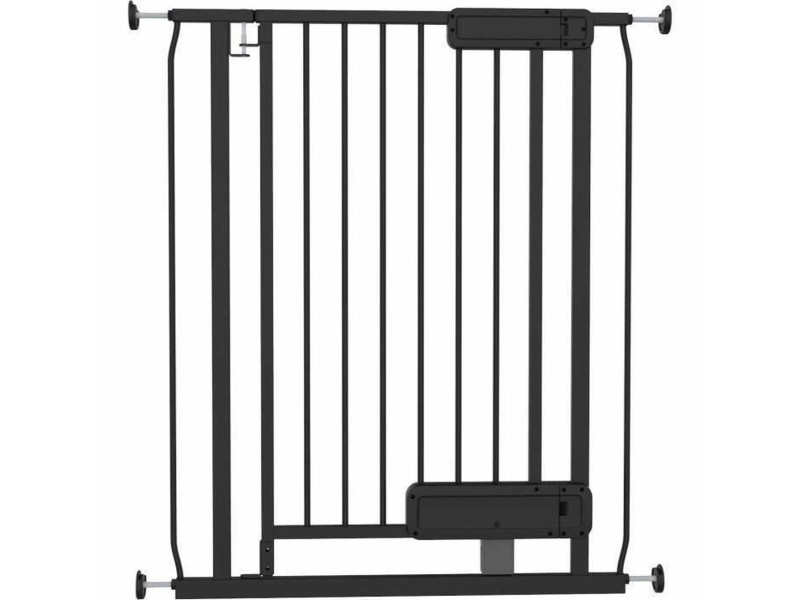 Защитна бариера Ingenuity Черен 73-80 cm NaN –  BB Бариери за врати и стълби