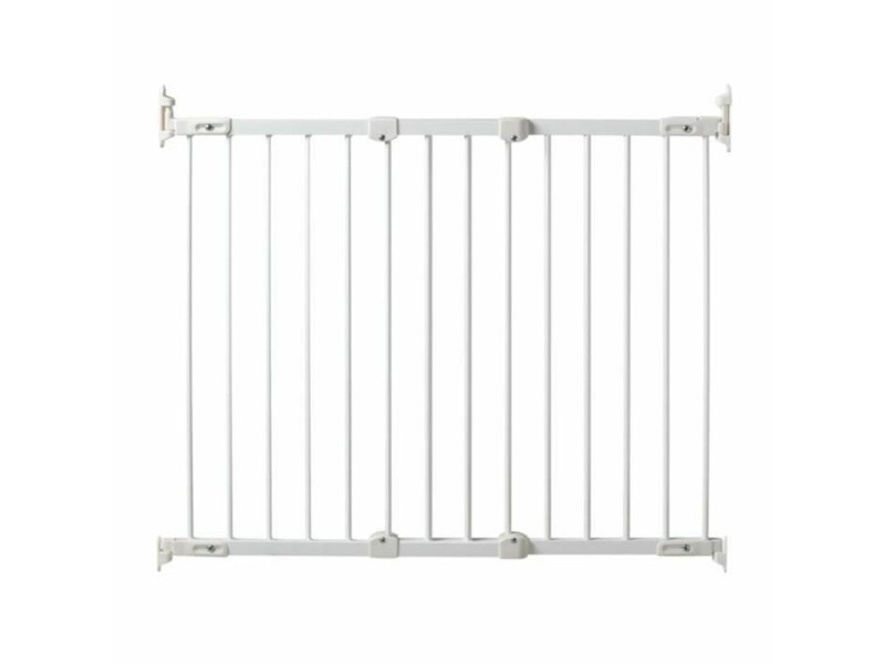 Защитна бариера WEBABY NONO Бял 72-108 cm NaN –  BB Бариери за врати и стълби