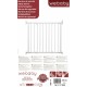 Защитна бариера WEBABY NONO Бял 72-108 cm NaN –  BB Бариери за врати и стълби