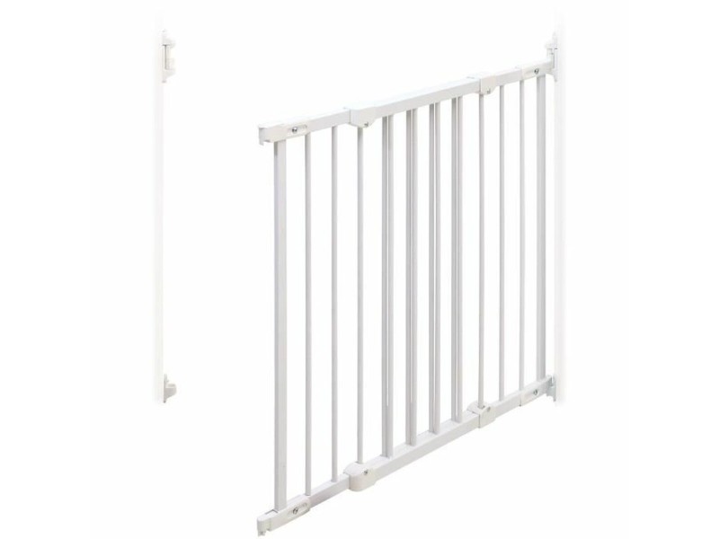 Защитна бариера WEBABY NONO Бял 72-108 cm NaN –  BB Бариери за врати и стълби