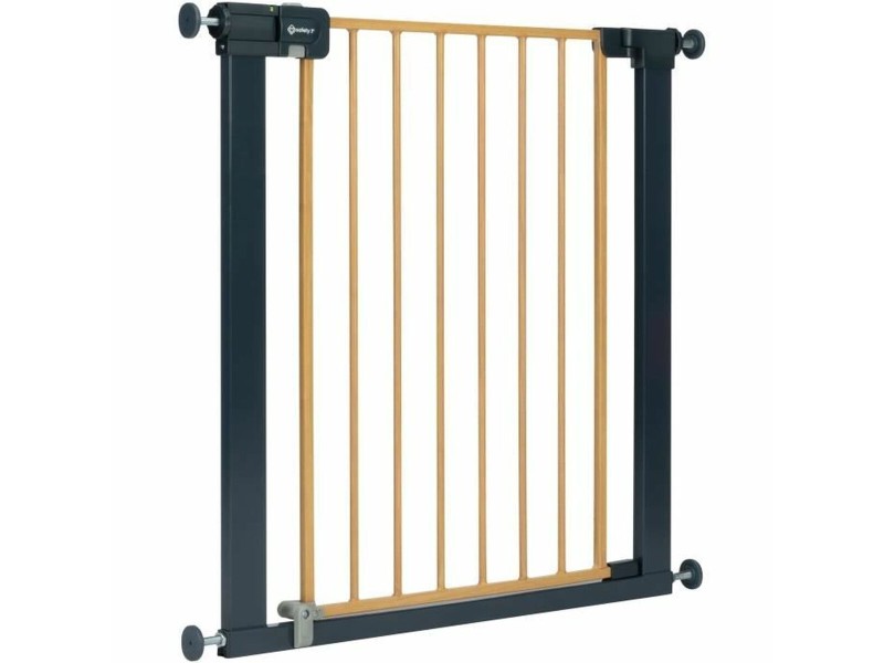 Защитна бариера Safety 1st Easy Close Кафяв Черен 73-80 cm NaN –  BB Бариери за врати и стълби