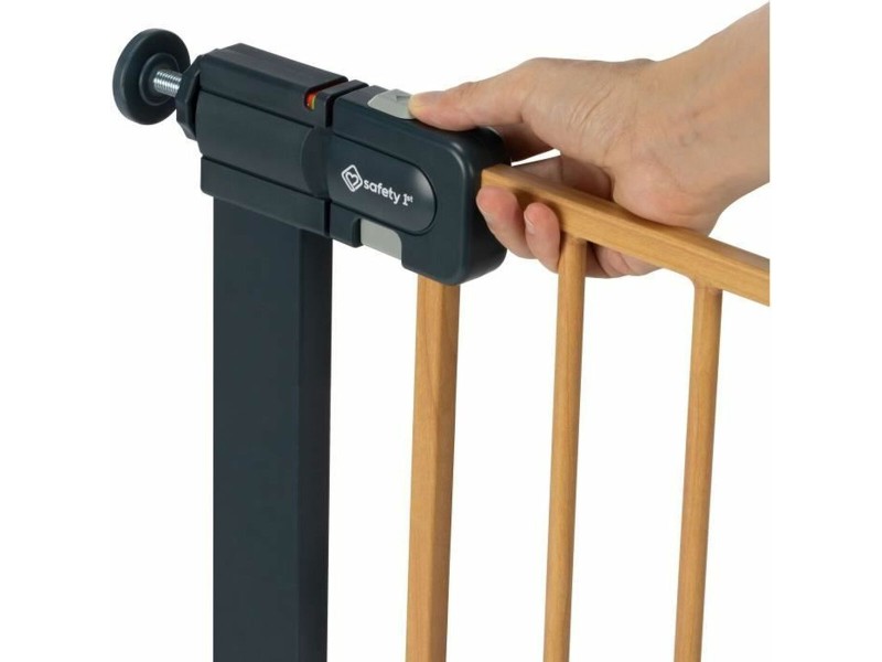 Защитна бариера Safety 1st Easy Close Кафяв Черен 73-80 cm NaN –  BB Бариери за врати и стълби