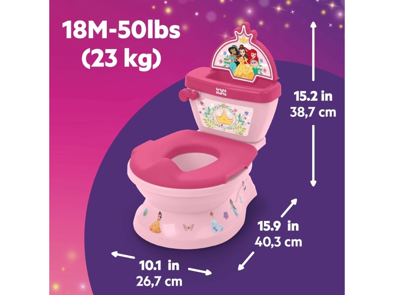 Цукало Bright Starts Princess Disney Розов NaN –  BB Гърнета