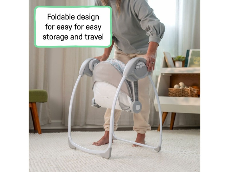 Бебешки Хамак Ingenuity Сив 54,6 x 79 x 65 cm NaN –  BB Хамаци