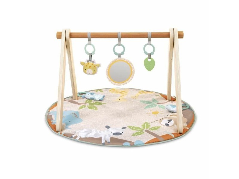 Подложка за игра Ingenuity WonderWood 81,3 x 81,3 x 47 cm Многоцветен NaN –  BB Подложки за игра и спортни зали