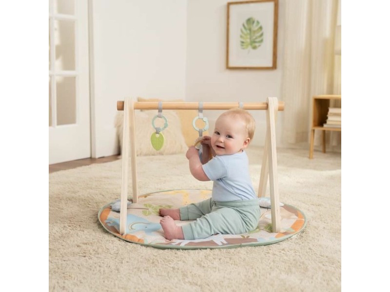 Подложка за игра Ingenuity WonderWood 81,3 x 81,3 x 47 cm Многоцветен NaN –  BB Подложки за игра и спортни зали