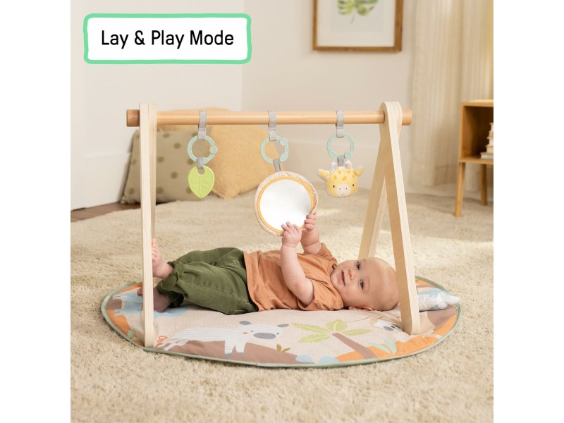 Подложка за игра Ingenuity WonderWood 81,3 x 81,3 x 47 cm Многоцветен NaN –  BB Подложки за игра и спортни зали