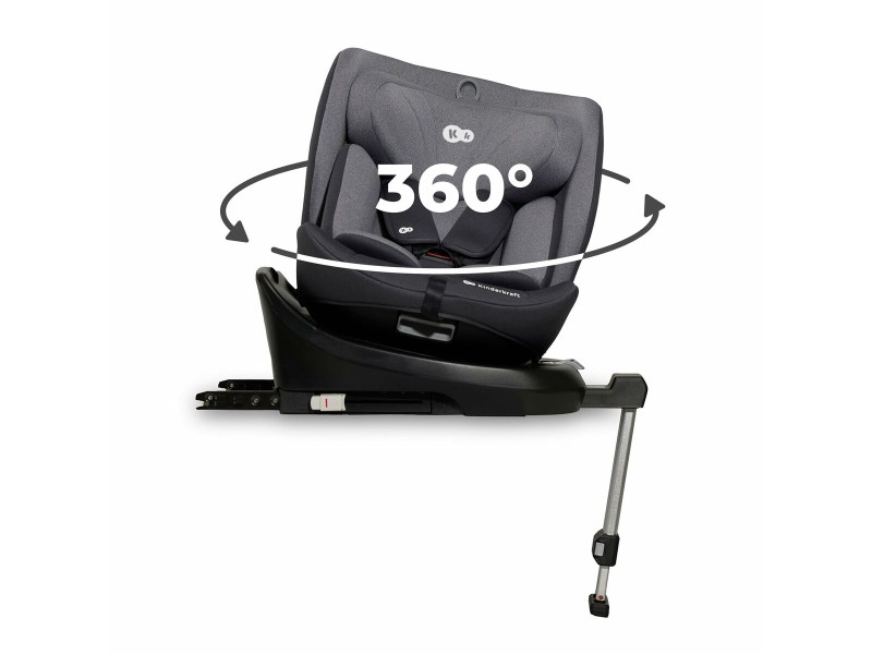 Столче за кола Kinderkraft KCI36000GRY0000 Сив NaN –  BB Столове за кола