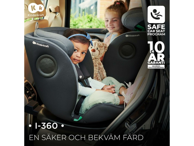Столче за кола Kinderkraft KCI36000GRY0000 Сив NaN –  BB Столове за кола