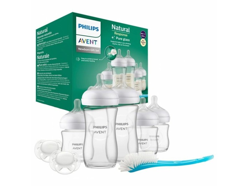 Биберон Philips 240 ml (5 броя) NaN –  BB Пластмасови бебешки бутилки
